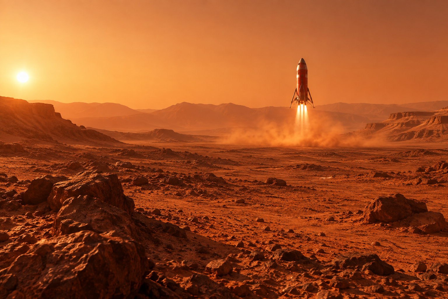 Atheneum brakel is going to Mars!